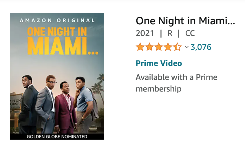 Watch One Night in Miami