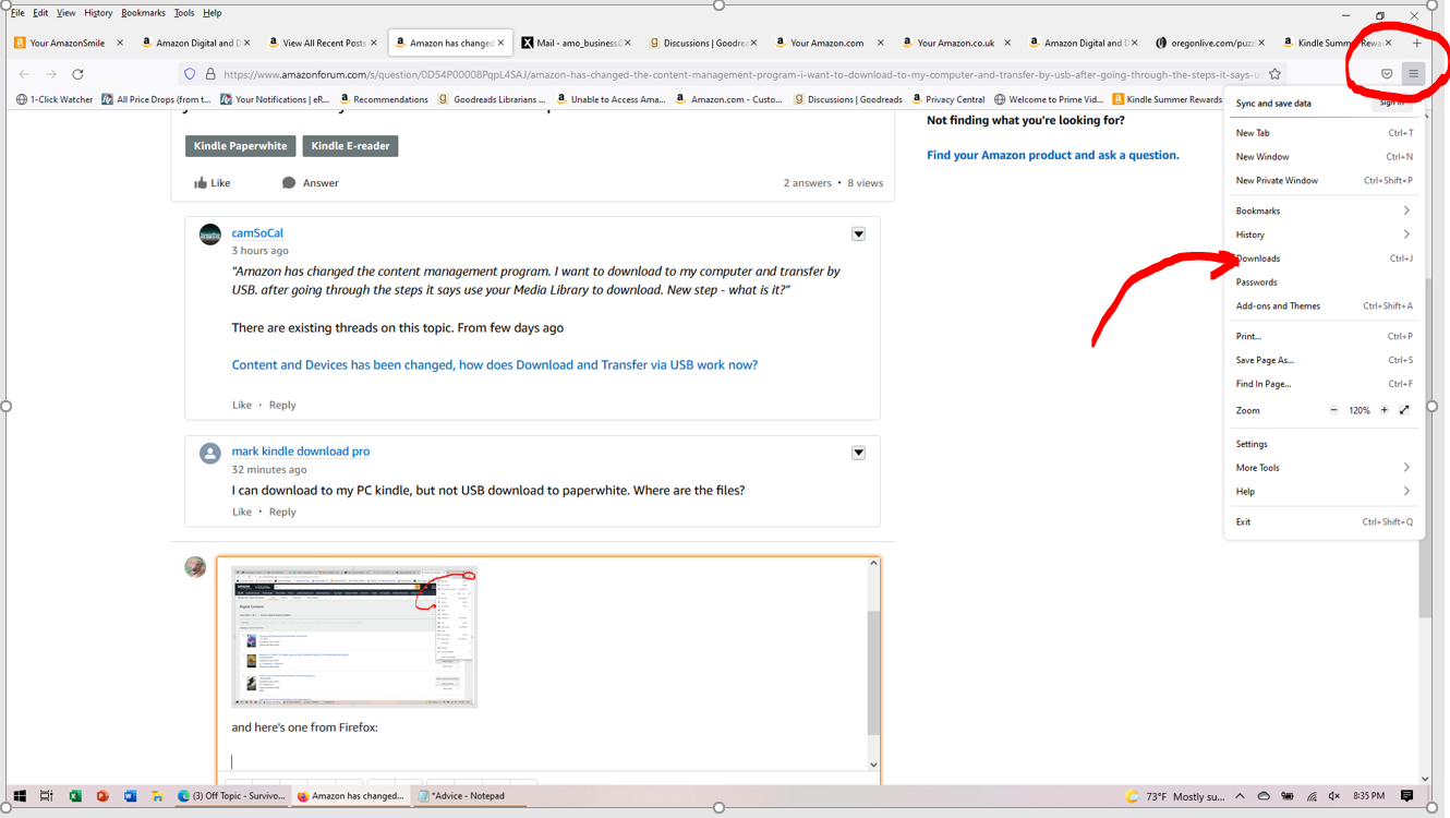 I Amazon having issues with the MYCD area?