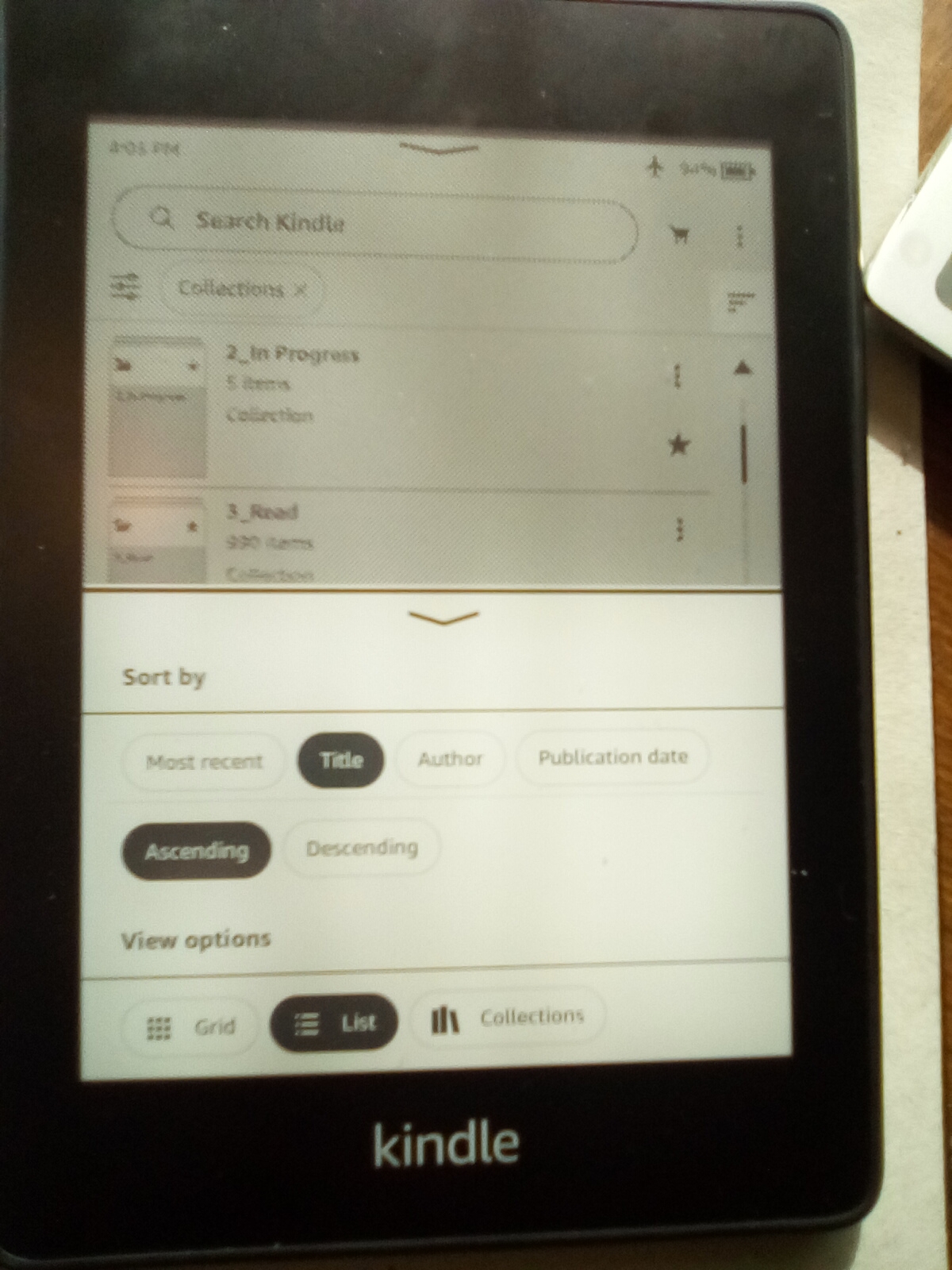 How to locate Kindle Library page on your Kindle Paperwhite or other  versions. 