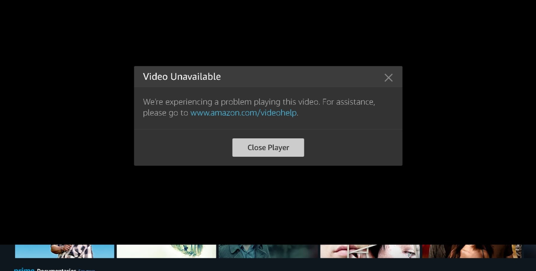 Prime video roku online issues