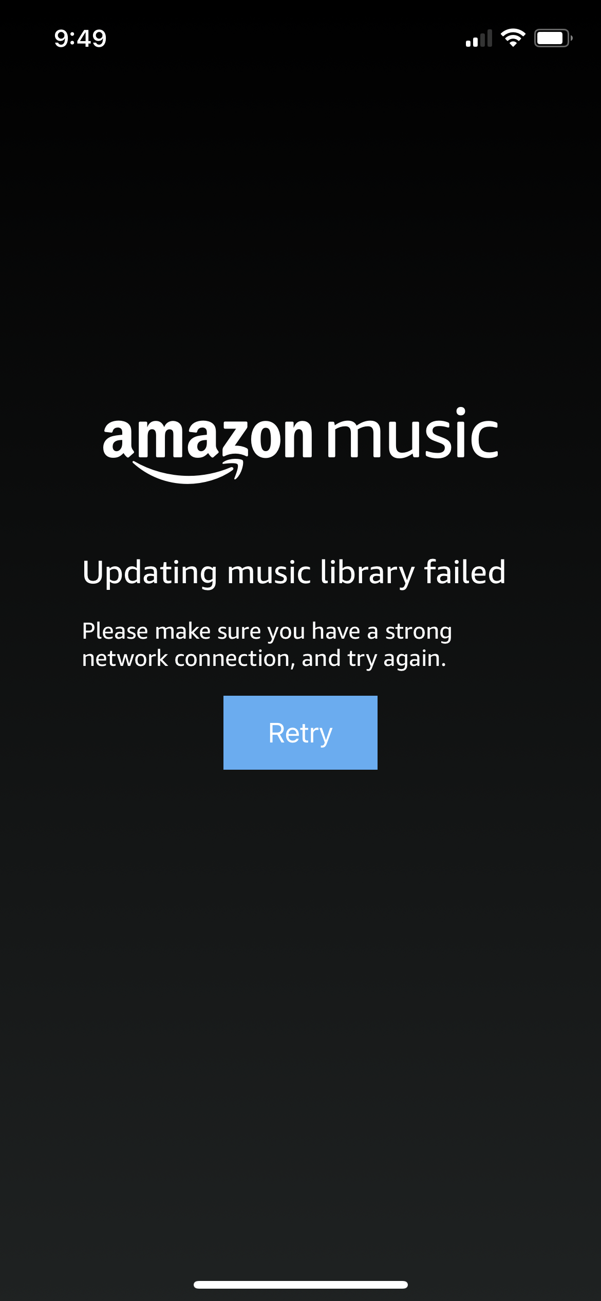 amazon music ios 16