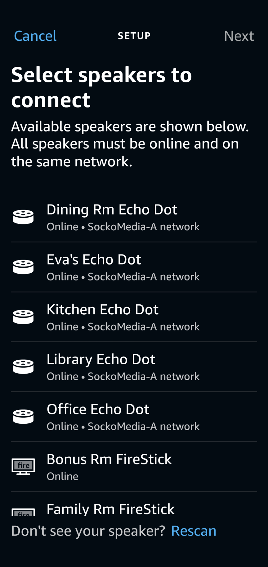 How to set up echo dot sale for family