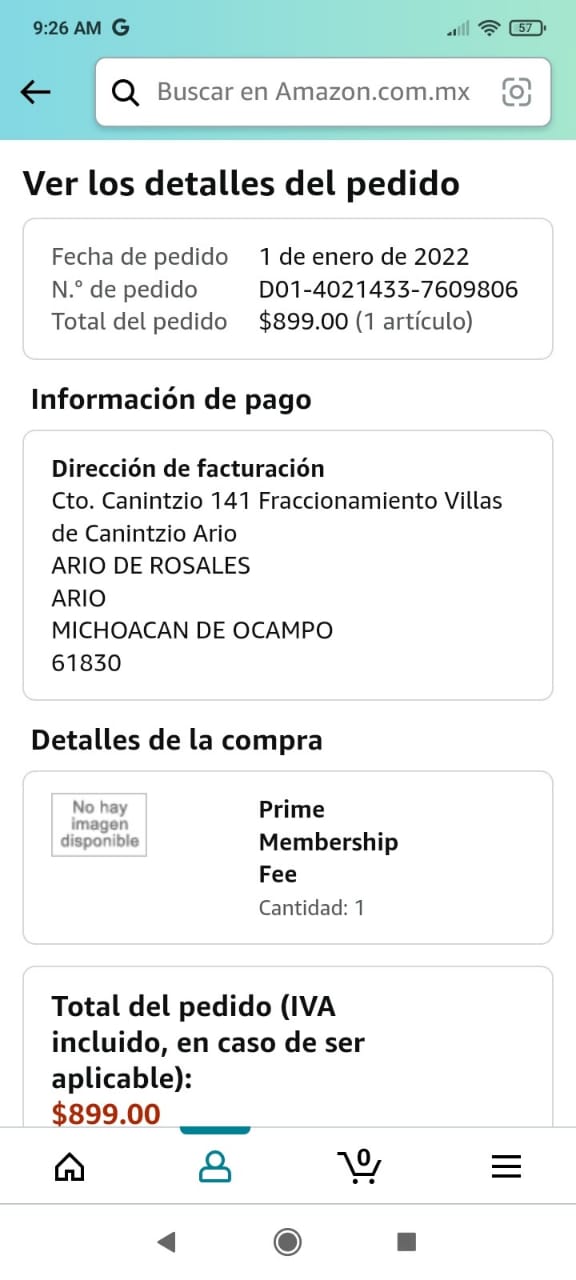 Amazon pago declinado on sale