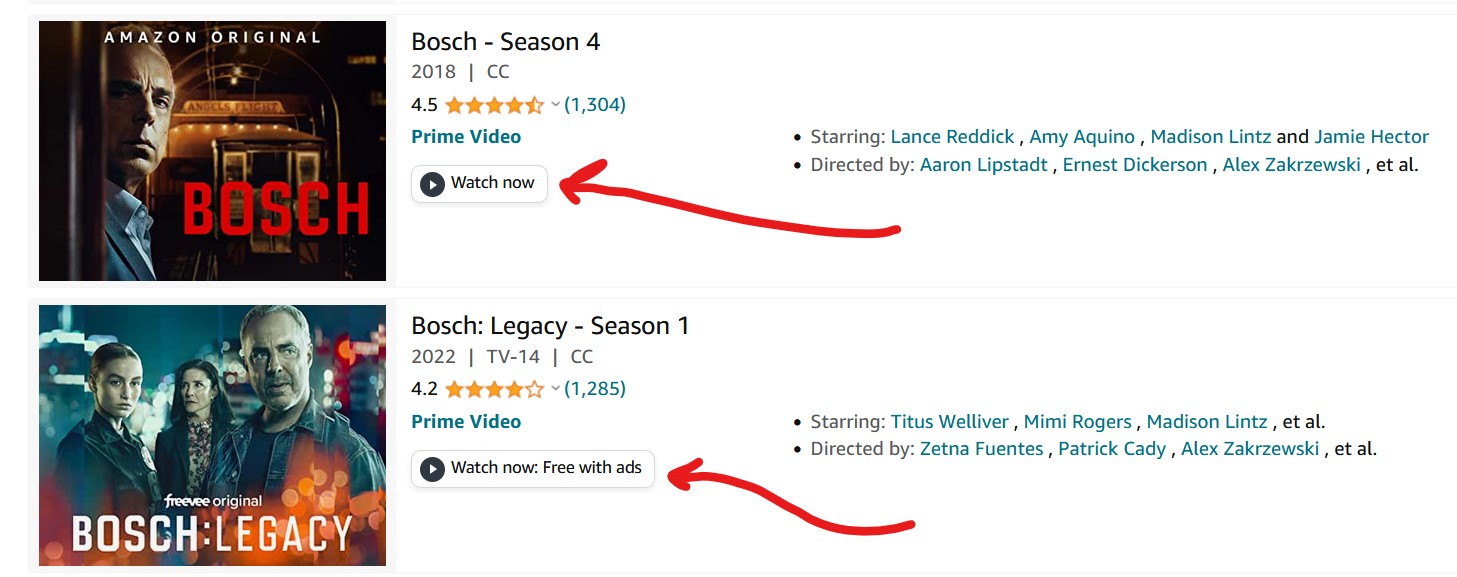 Amazon prime video search not online working