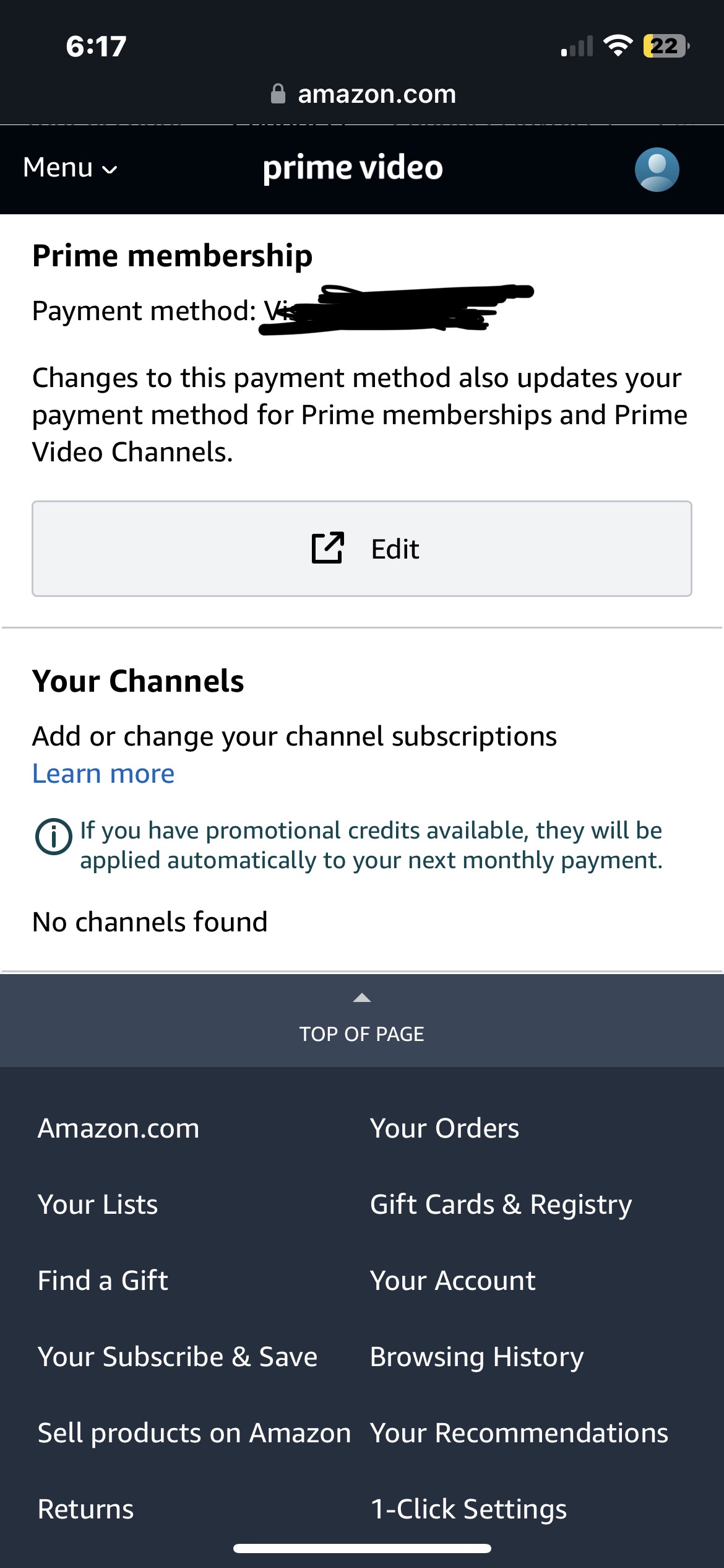 Amazon channel subscriptions online cancel