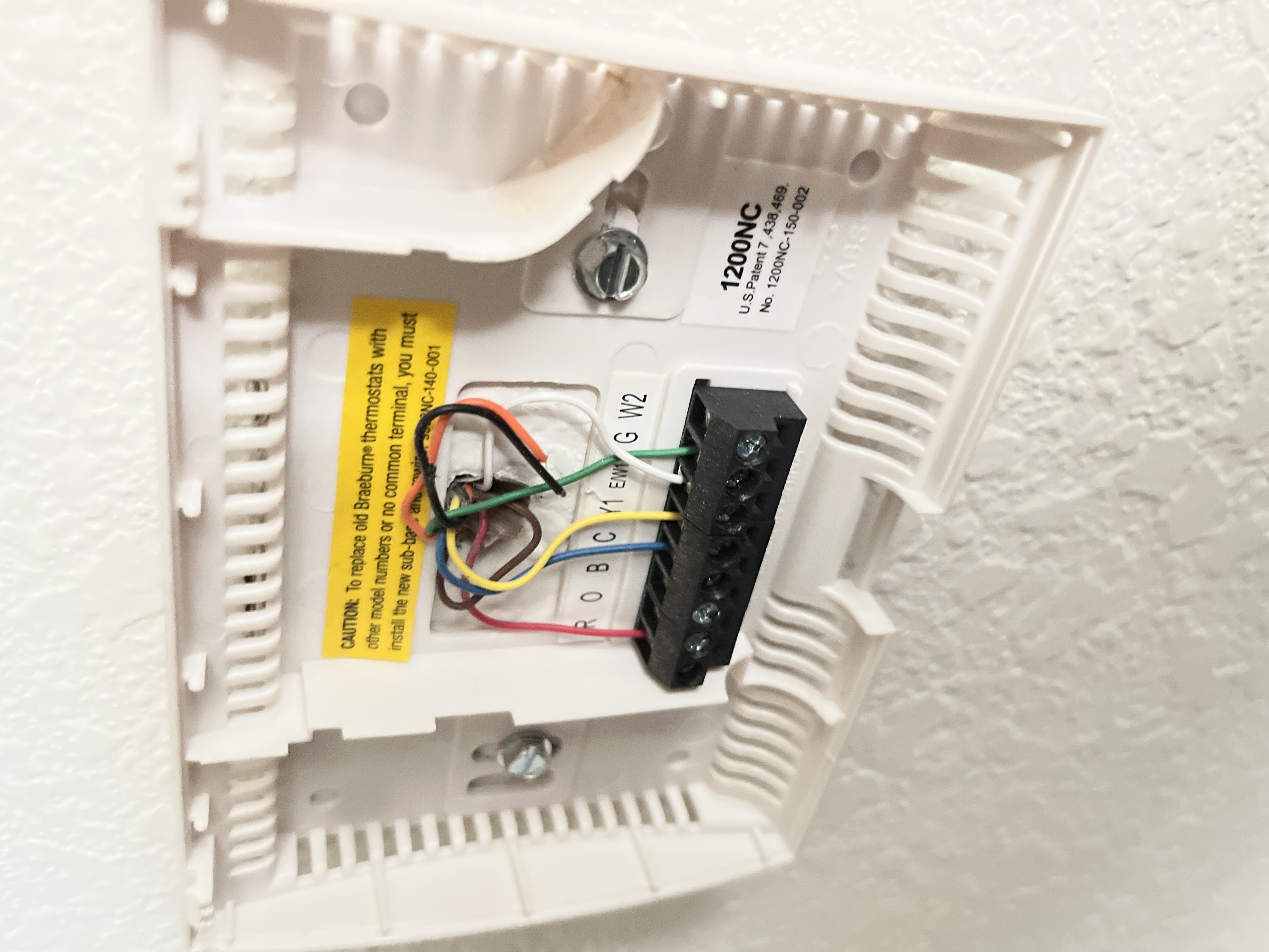 Wiring Trane Heat Pump W/Heat Strip to Thermostat | DIY Home Improvement  Forum, image size:3024x4032