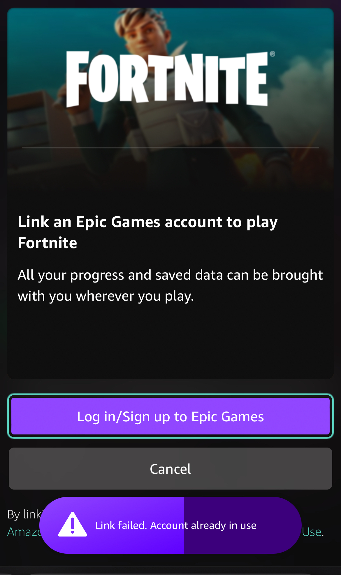 link To An Epic Games Account (How To Sign In) 