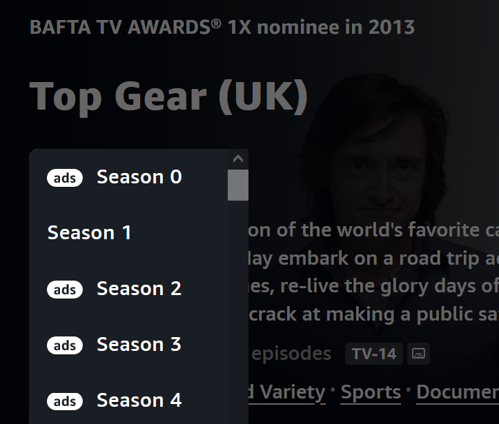 Top gear season 1 to 14