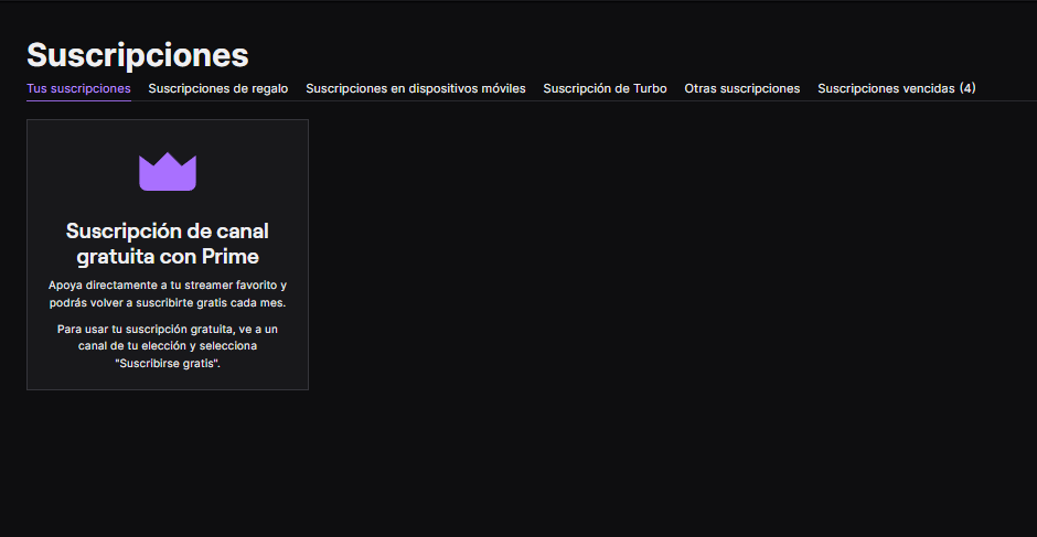 Suscripción gratuita con twitch prime clearance